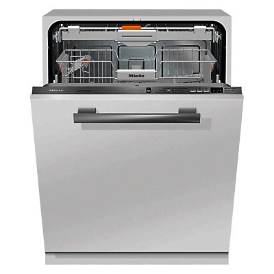 Miele G6660 SCVi Fully Integrated Dishwasher, Clean Steel Miele G6660 SCVi Fully Integrated Dishwasher, Clean Steel